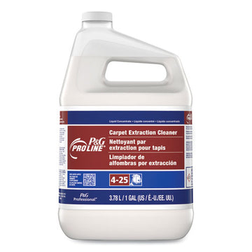 P&G Pro Line® #25 Carpet Extraction Cleaner, Peach Scent, 1 Gal Bottle, 4-carton freeshipping - TVN Wholesale